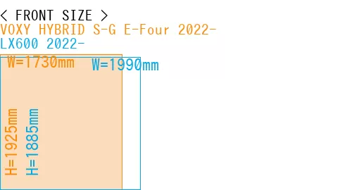 #VOXY HYBRID S-G E-Four 2022- + LX600 2022-